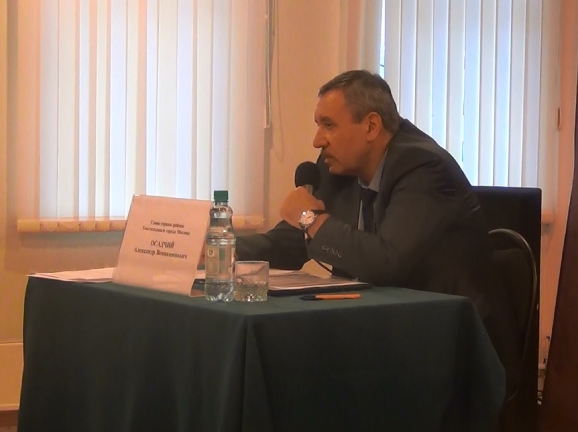 15 июля 2015 - Встреча главы управы района Текстильщики Александра Осадчего с жителями района