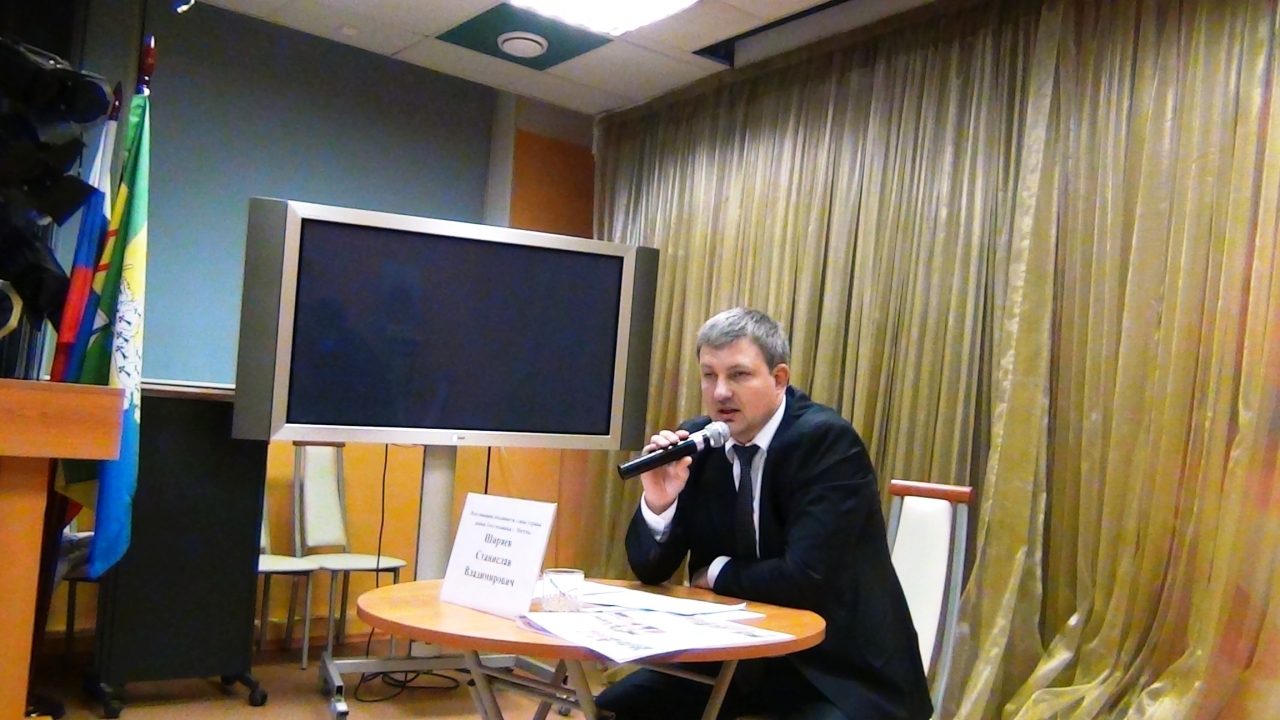 16 октября 2013 Встреча с жителями по адресу: ул. Чистова , д. 15/15