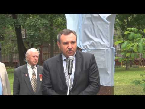 23.05.13 Открытие памятника-бюста Попкову В.И.