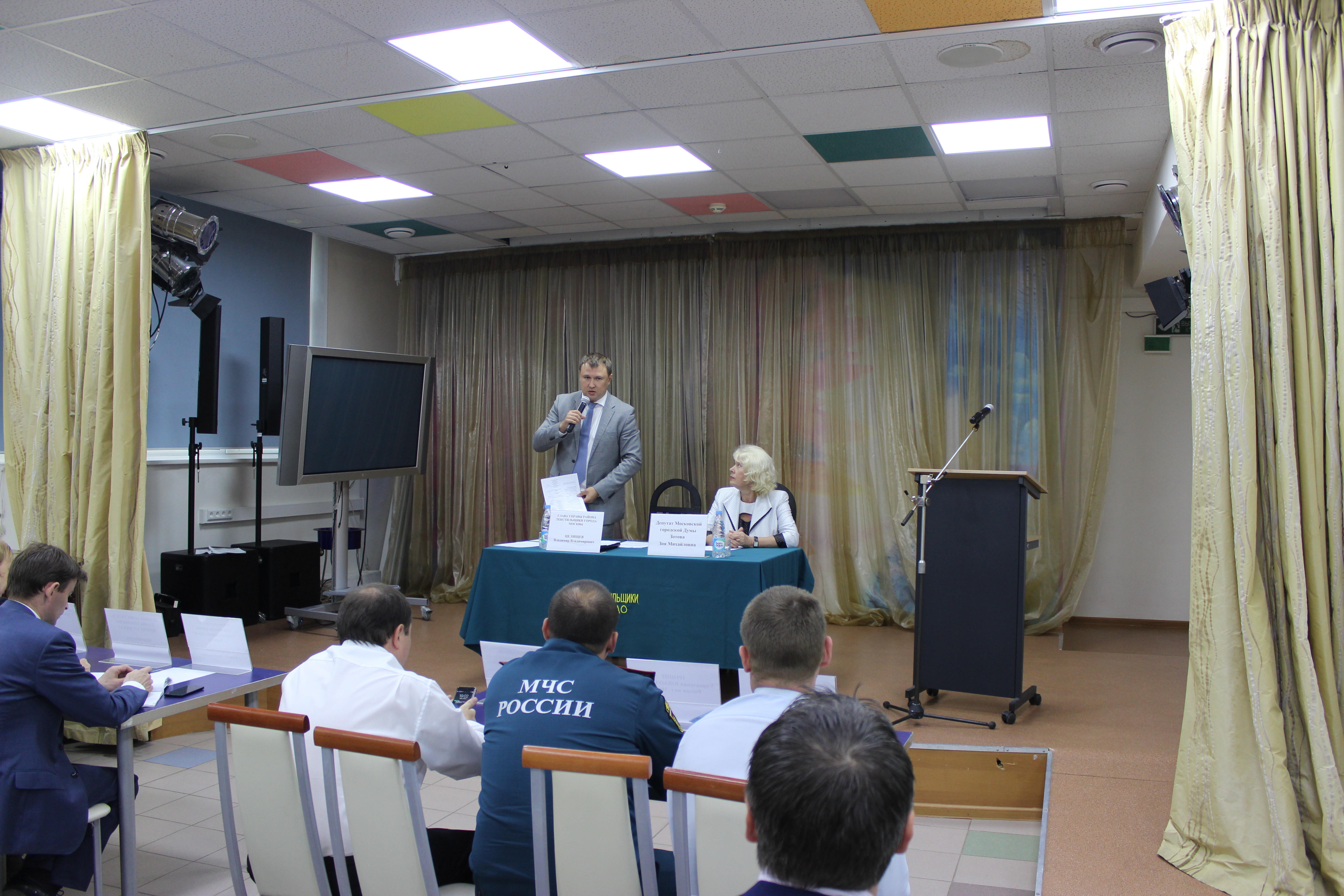 17.08.2016 Встреча главы управы района Текстильщики с населением 