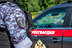 В центре столицы сотрудники Росгвардии задержали нарушителя общественного порядка